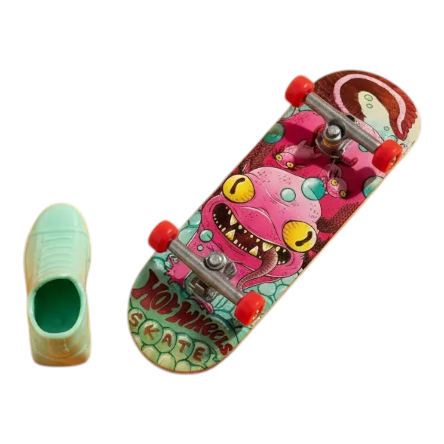 Patineta Para Dedos Con Tenis Finger Board HOT WHEELS
