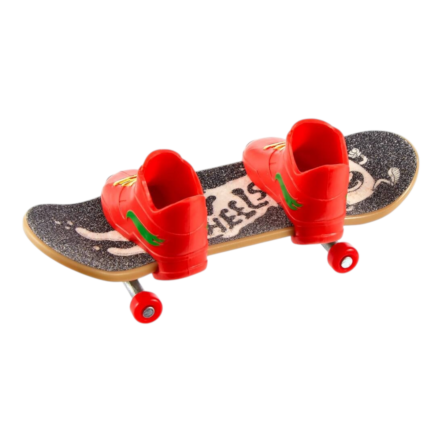 Patineta Para Dedos Con Tenis Food Style Naranja Finger Board HOT WHEELS
