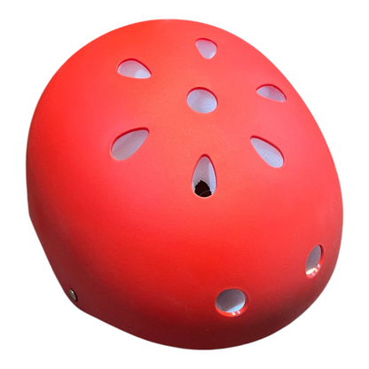 Set Protecciones Rojas SWEET ROCKET Casco, Rodilleras, Coderas, Muñequeras