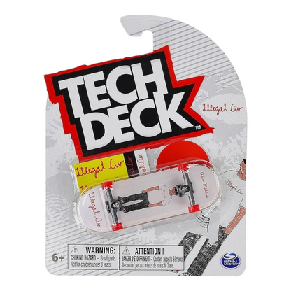 Finger Board Illegal Rojo Patineta Para Dedos TECH DECK