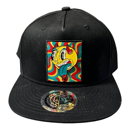 Gorra Negra Happy Trip ANTIFASHION