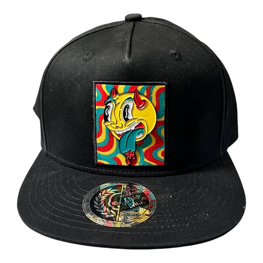 Gorra Negra Happy Trip ANTIFASHION
