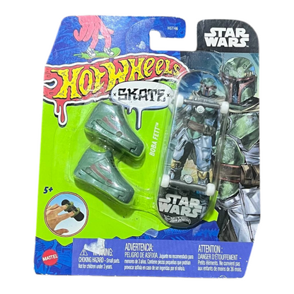 Patineta Para Dedos Con Tenis Star Wars Finger Board HOT WHEELS