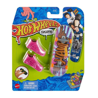 Patineta Para Dedos Con Tenis Finger Board HOT WHEELS