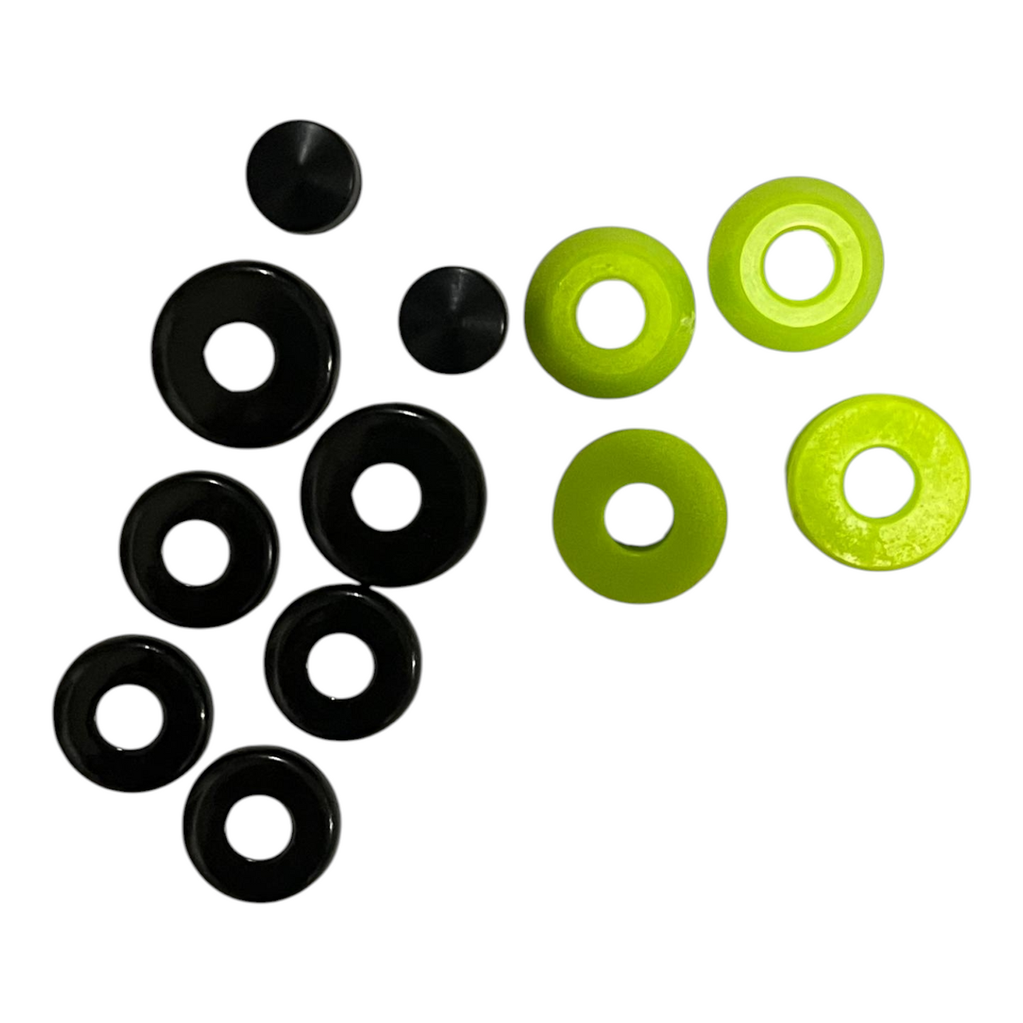 Set Gomas Amarillas, Cazuelas Y Pivotes Para Trucks CATRINA