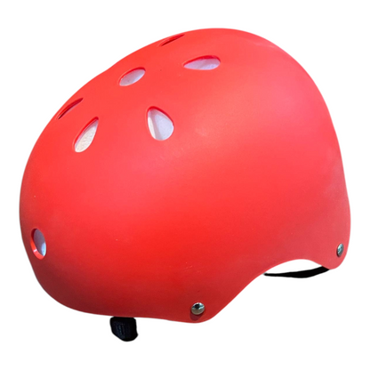 Set Protecciones Rojas SWEET ROCKET Casco, Rodilleras, Coderas, Muñequeras