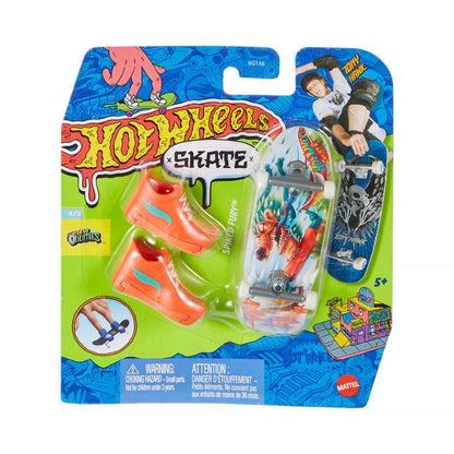 Patineta Para Dedos Con Tenis Finger Board HOT WHEELS