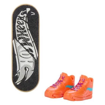 Patineta Para Dedos Con Tenis Finger Board HOT WHEELS