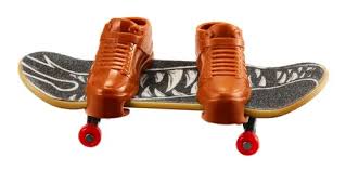 Patineta Para Dedos Con Tenis Finger Board HOT WHEELS