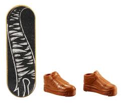 Patineta Para Dedos Con Tenis Finger Board HOT WHEELS