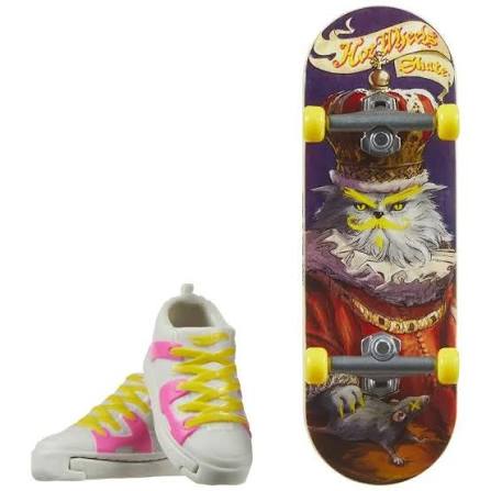 Patineta Para Dedos Con Tenis Finger Board HOT WHEELS