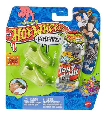 Patineta Para Dedos Con Tenis Finger Board HOT WHEELS