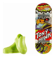 Patineta Para Dedos Con Tenis Finger Board HOT WHEELS