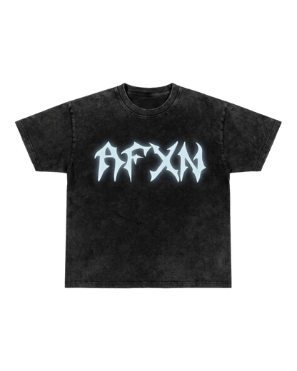 Playera Negra Oversized Glown Darkness ANTIFASHION