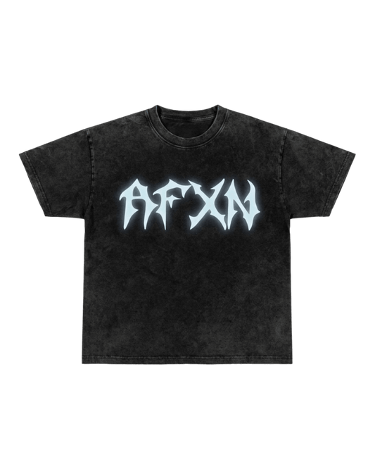 Playera Negra Oversized Glown Darkness ANTIFASHION