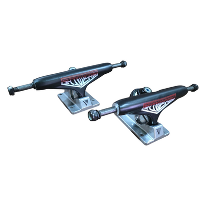 Trucks Plata / Negro 147 Ejes Skate SHIVERS