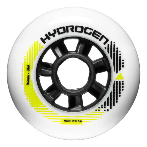 Set 4 Ruedas 84mm 85a Hydrogen ROLLERBLADE 