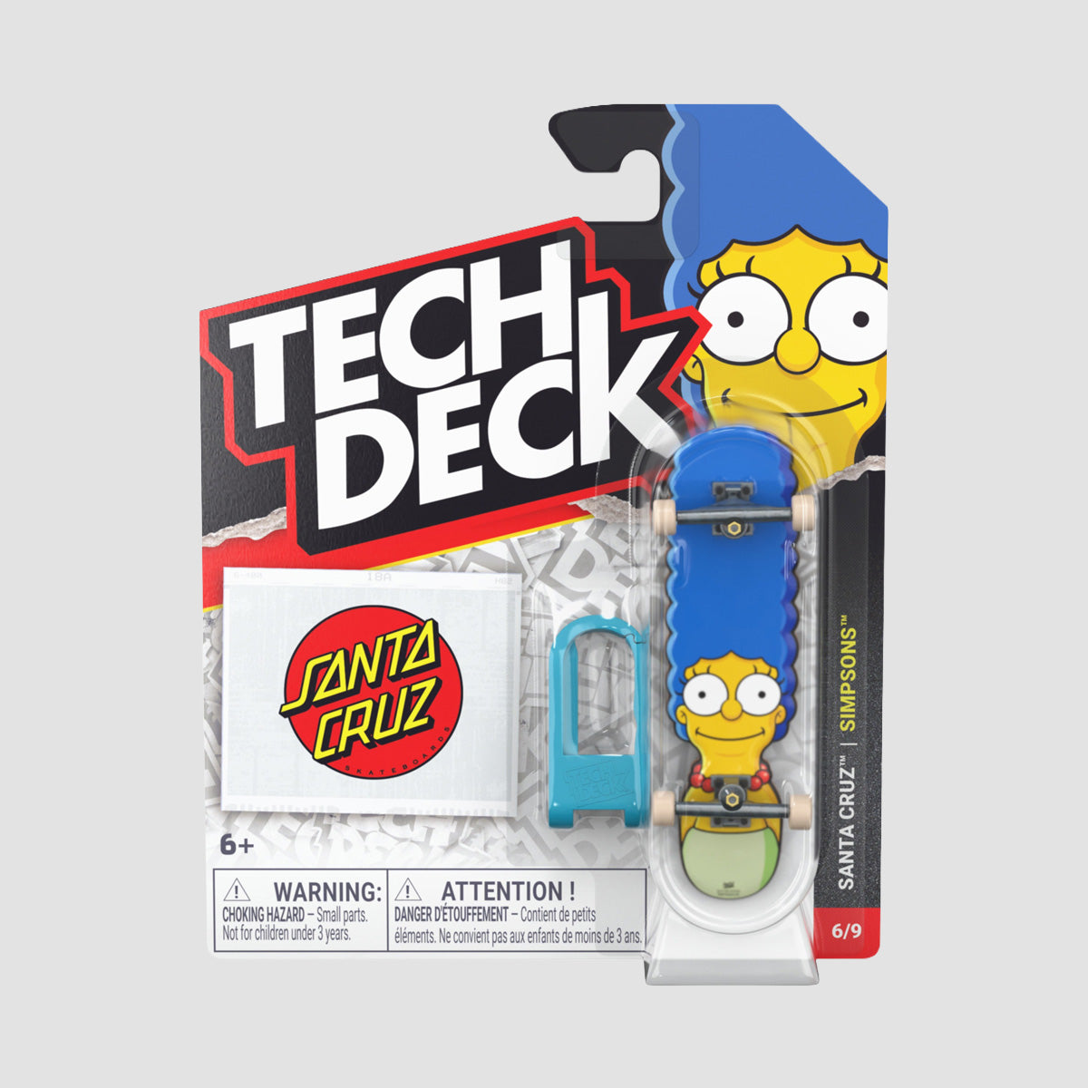 Finger Board Santa Cruz March Simpson Patineta Para Dedos TECH DECK