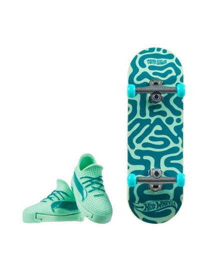 Patineta Para Dedos Con Tenis Finger Board HOT WHEELS